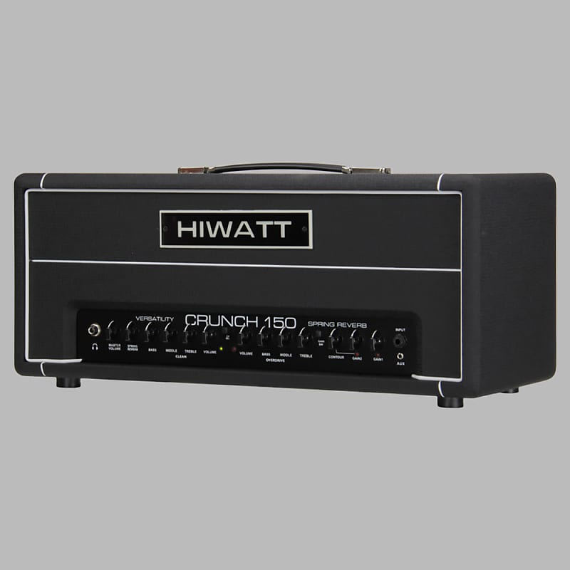 Hiwatt Crunch 150 150-Watt Guitar Amp Head w/ True Spring | Reverb