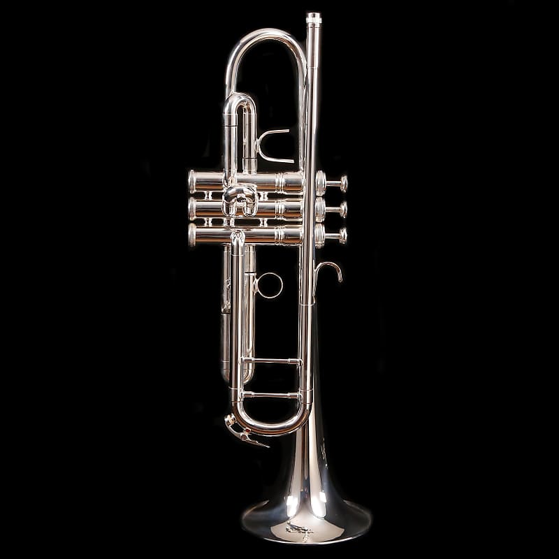 King 1117SP King Marching Brass - Background Brass Silver-Plate Finish image 1