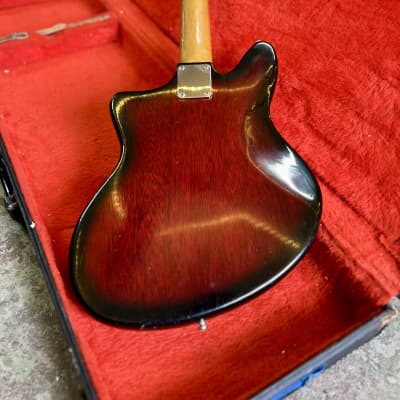 Guyatone EB-4 Bass Guitar 1960’s - Bizarre original vintage MIJ Japan image 11