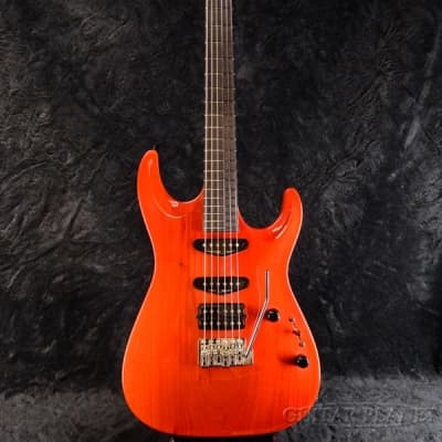 Marchione ''Uni Body'' Carve Top SSH -Roasted Basswood / Trans Red- by Stephen Marchione image 3