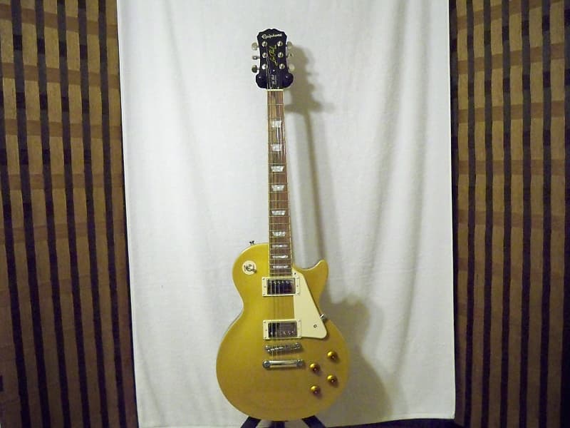 Epiphone Les Paul Standard 2019 Gold with Hard Case image 1