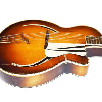 Arnold Hoyer Archtop Jazz Hollowbody Guitar 1954 image 4