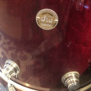 DW  Collectors Series Custom Sizes 2000's Cherry Red Maple image 2