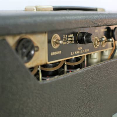 1967 Fender Twin Reverb Amp w/ Case (VIDEO) image 6
