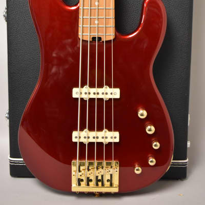 2022 Charvel Pro-Mod San Dimas 5-String Bass JJ V Candy Apple Red w/OHSC image 2