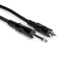 Hosa CPR-103 Unbalanced Interconnect 1/4" TS to RCA