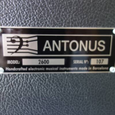 Antonus 2600 duophonic analogue synthesizer 2022 - black/orange image 10