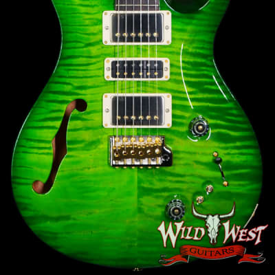 Paul Reed Smith PRS Core Series 10 Top Special Semi-Hollow (Special 22) Eriza Verde Wrap Burst image 1