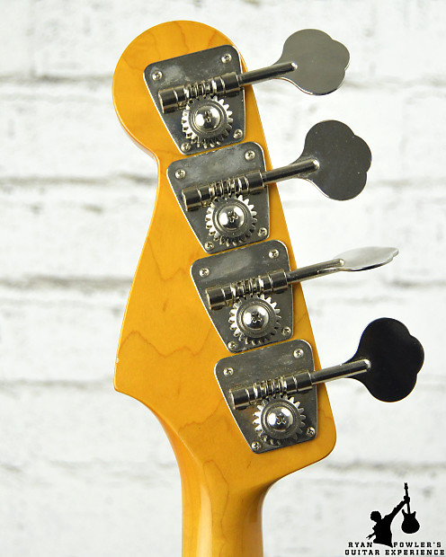 Fender CIJ Jaguar Bass Hot Rod Red Matching Headstock w/ Gig
