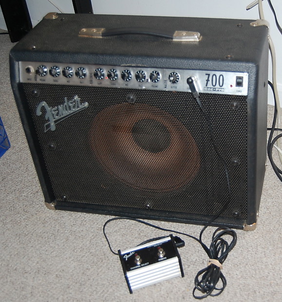 Fender USA Roc Pro 700 1996 1x12" 2channel Tube Hybrid Compo Reverb