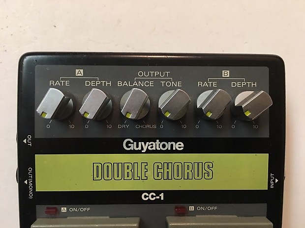 Guyatone CC-1 Double Chorus Stereo Analog Rare Vintage