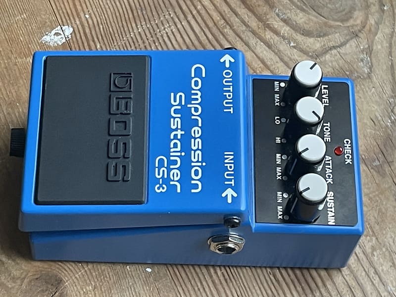 Boss CS3 CS 3 compressor sustain guitar pedal mint image 1