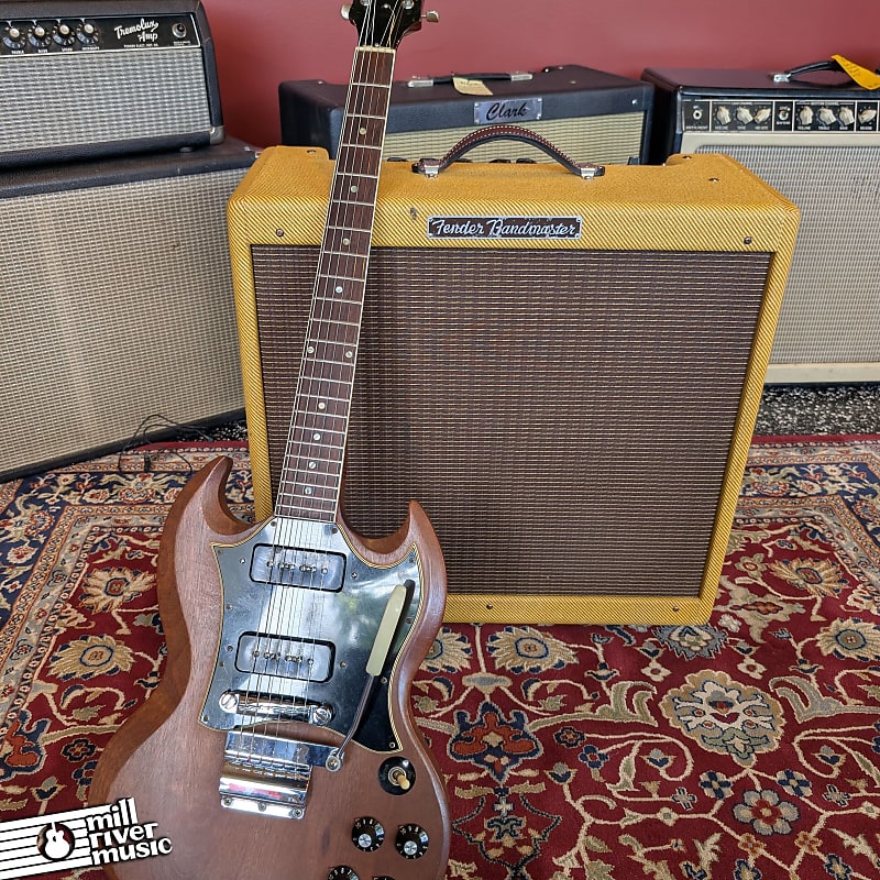 Gibson SG Special 1968 Natural (Stripped) w/ OHSC – Used