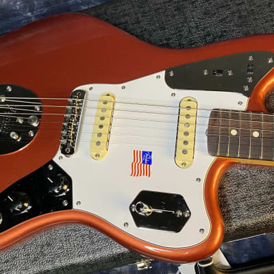 NEW ! 2024 Fender Johnny Marr Signature Jaguar - KO Knock Out Orange - Authorized Dealer - In-Stock! G02538 - 8.3 lbs image 5