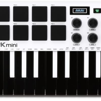 Akai Professional MPK Mini MK III Limited Edition White 25-key