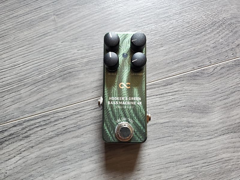 One Control BJF Hooker's Green Bass Machine 4k | Reverb Canada