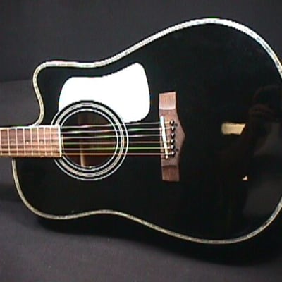 A Randy Jackson Acoustic-Electric Guitar in it's Original Case & Ready to Play   4 G image 2
