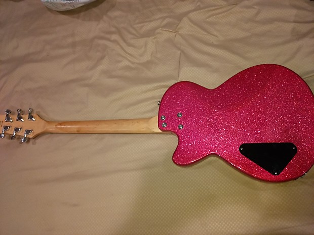 Daisy Rock Debutante Les Paul style Pink Sparkle