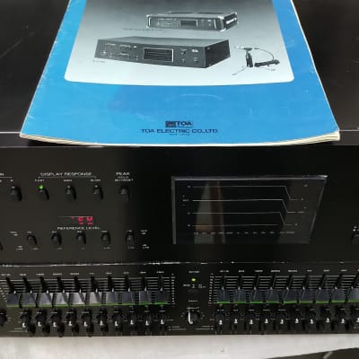 TOA Vintage R-11SA Spectrum Analyser + RE-12 EQ | Reverb