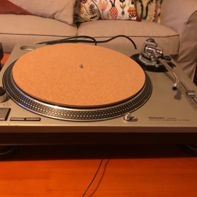 Pair of Technics SL-1200 (M3D and MK2) turntables image 7