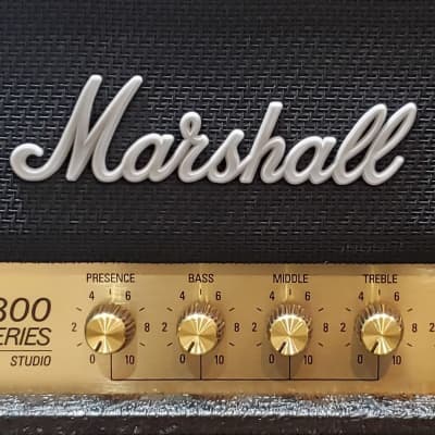 Marshall Studio Classic SC20H "JCM 800 Lead Series" 20-Watt Guitar Amp Head 2022 Black image 2