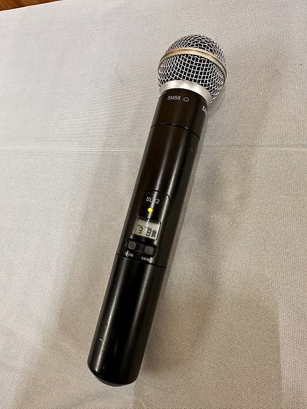 Shure Slx2 Sm58 Handheld Wireless Microphone H19 Band 542 572 Reverb