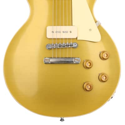 Gibson Custom 1956 Les Paul Goldtop Reissue Electric Guitar - Murphy Lab Ultra Light Aged Double Gold image 1