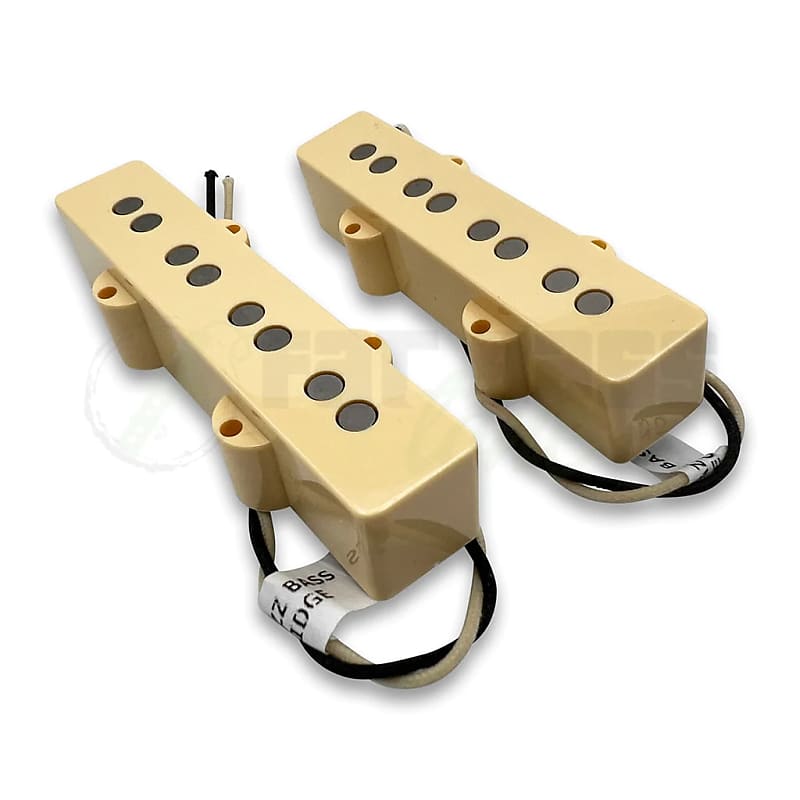 Lindy Fralin 4 String Jazz Bass® Pickup Set - Cream Covers | Reverb