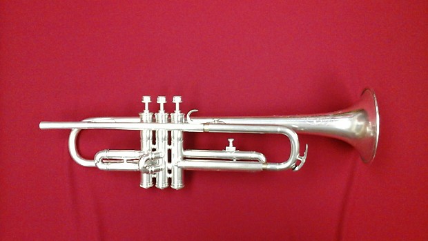 Holton Llewellyn Trumpet #97xxx Llewellen 1928 Satin Silver