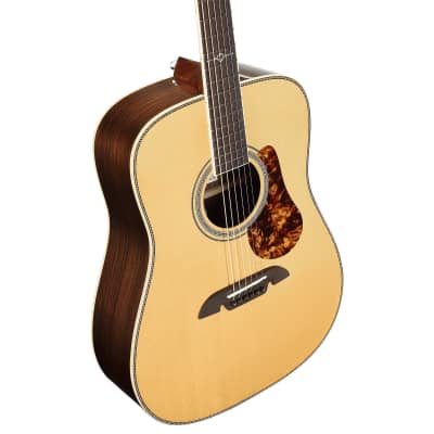 Alvarez Masterworks Series Dreadnought Acoustic-Electric Guitar - Solid AAA Sitka/Rosewood - Natural image 5