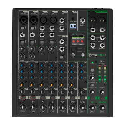 Mackie ProFX10v3 10-Channel Effects Mixer | Reverb