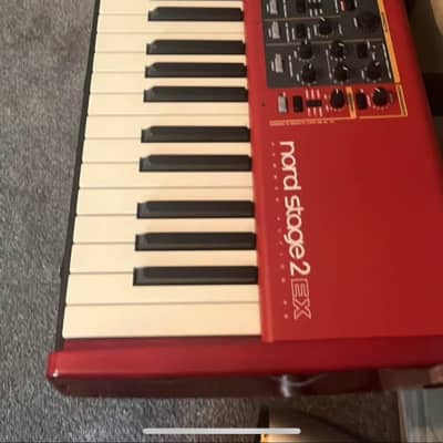 Nord Stage 2 EX HA88 Hammer Action 88-Key Digital Piano 2015 - 2016 - Red