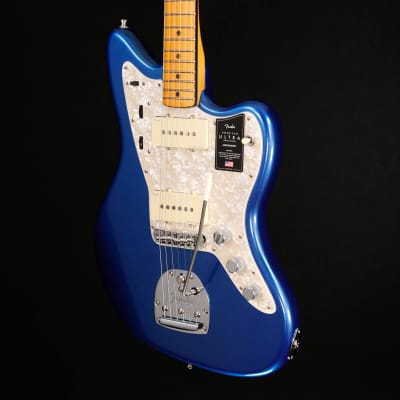Fender American Ultra Jazzmaster, Maple Fb, Cobra Blue image 5
