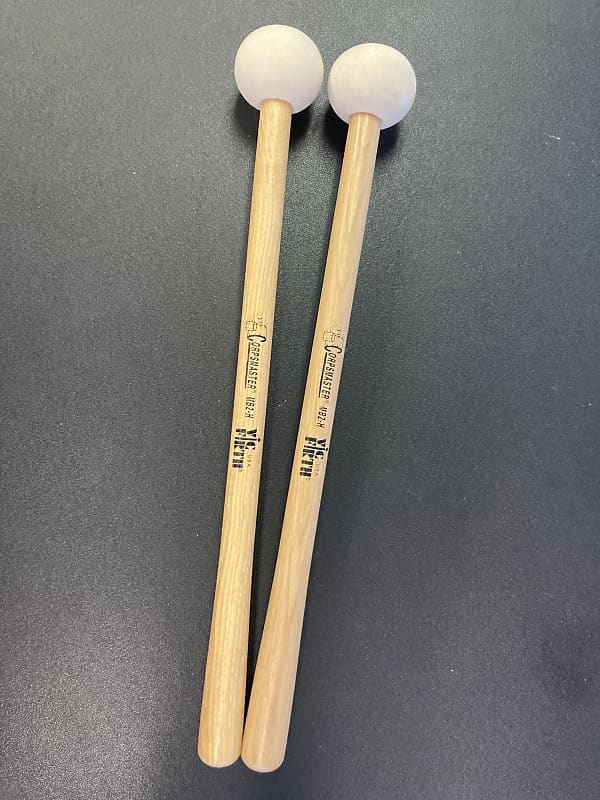 Vic Firth MB2-H Bass Drum Mallets 2021 Natural image 1