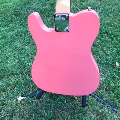 Pellittiere Guitars Coral Pink T-Style Electric Guitar 2020 Coral Pink image 6