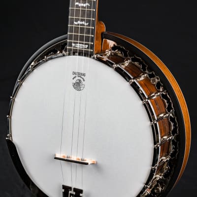 Deering Lotus Blossom Prototype White Oak 5-String Banjo NEW image 7