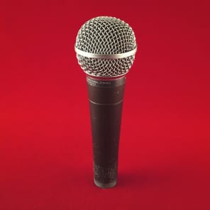 Vintage Shure SM58 USA Unidirectional Dynamic Dual Impedance