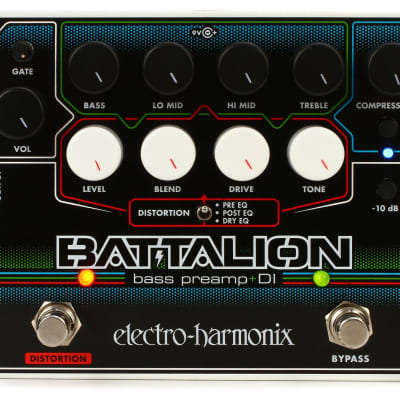 Electro-Harmonix Battalion Bass Preamp/DI | Reverb