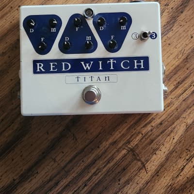 Reverb.com listing, price, conditions, and images for red-witch-titan-delay