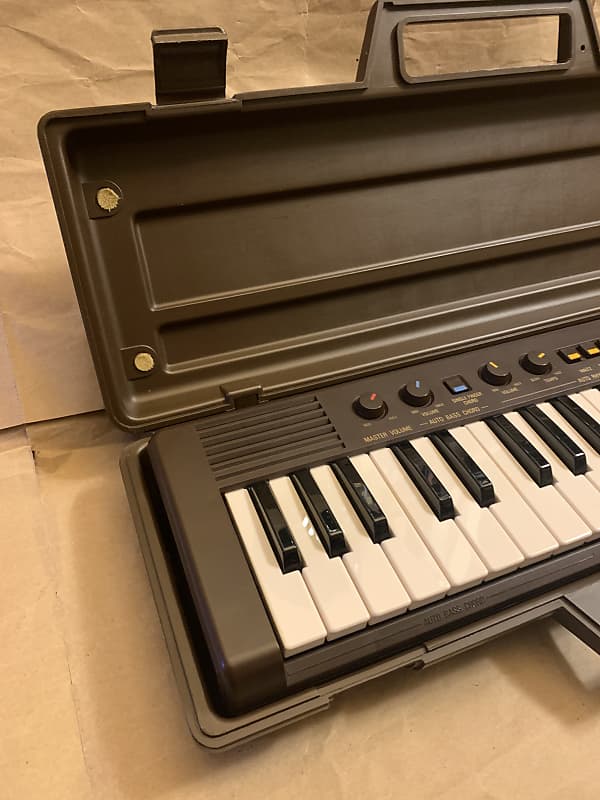 Yamaha PortaSound PS-2 1980s Chocolate Brown MINT with