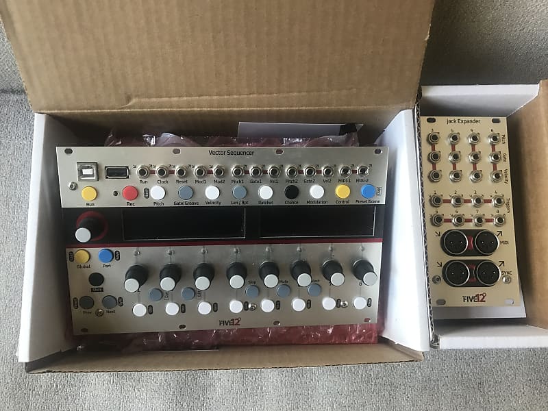 Five12 Vector Sequencer plus Expander - Silver image 1