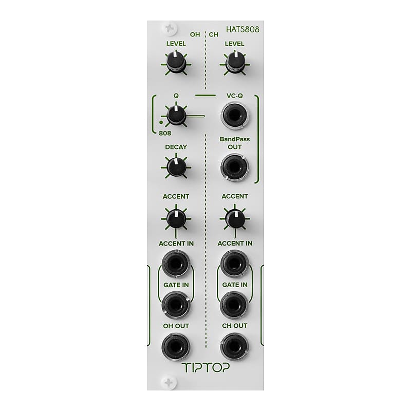 DTM・DAW Tiptop audio HATS808 Tiptop Audio HATS808 — Clockface Modular