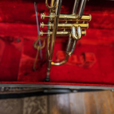 Hallmark Trumpet 1960's Brass image 3