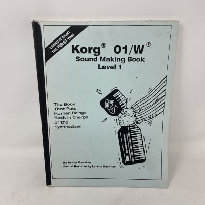 Korg 01/W - Sound Making Book Level 1