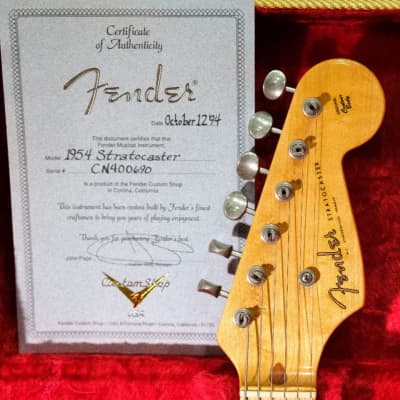 Fender Custom Shop '54 Reissue Stratocaster NOS image 6