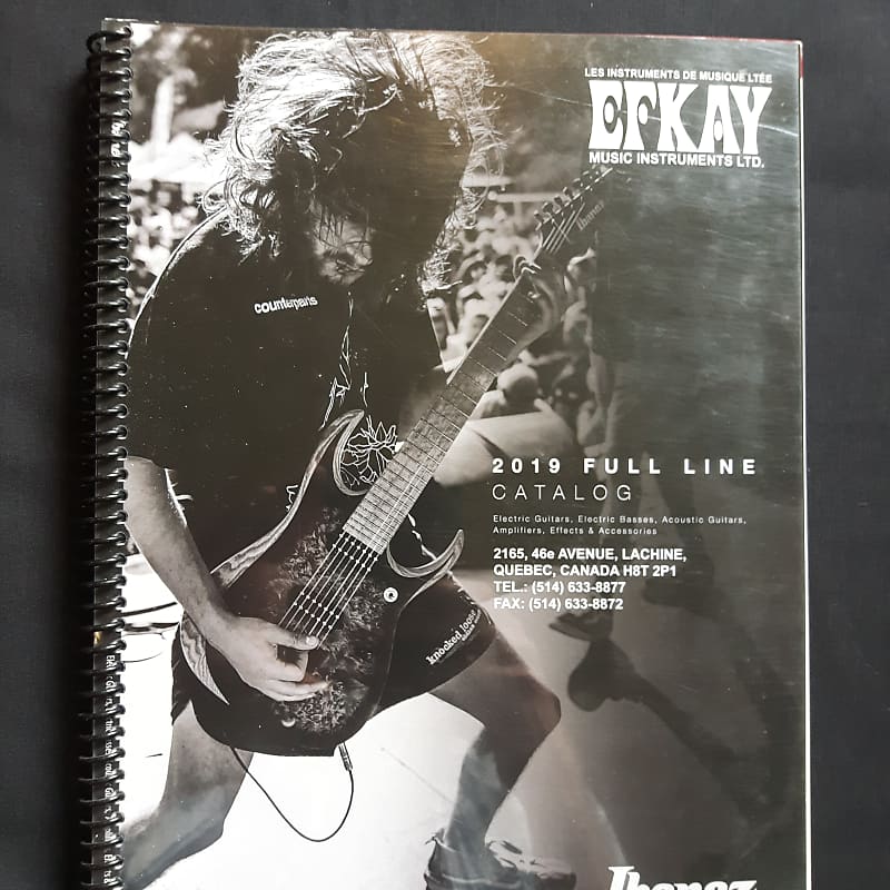 2019 Ibanez Canada Full Line Dealer Catalog Reverb