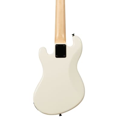 Kala U BASS UBASS-SB-CR-FS Solid Body 4-String Sweet Cream Fretted image 3