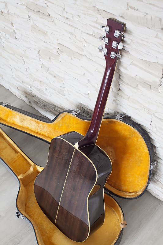 Ultra Rare Pro Martin Custom W-200 around 1975 Natural with