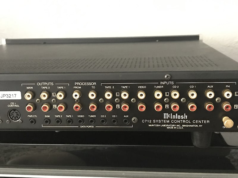 McIntosh マッキントッシュ C712 コントロールアンプ McIntosh C712 2-Channel Solid State Audio Control Center