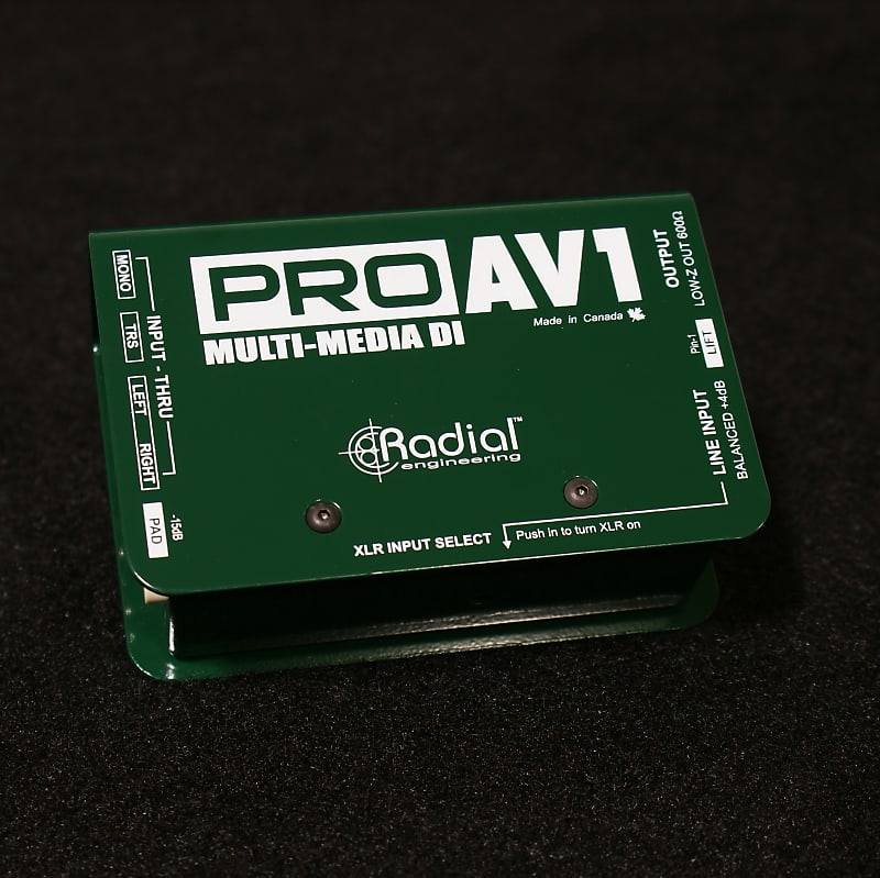 Radial ProAV1 Multimedia Passive Direct Box for Pro-AV1 image 1